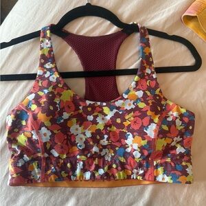 Floral Women's Sports bra Top